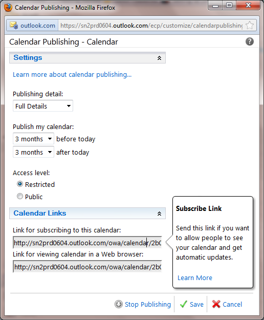 office365-calendar-publishing